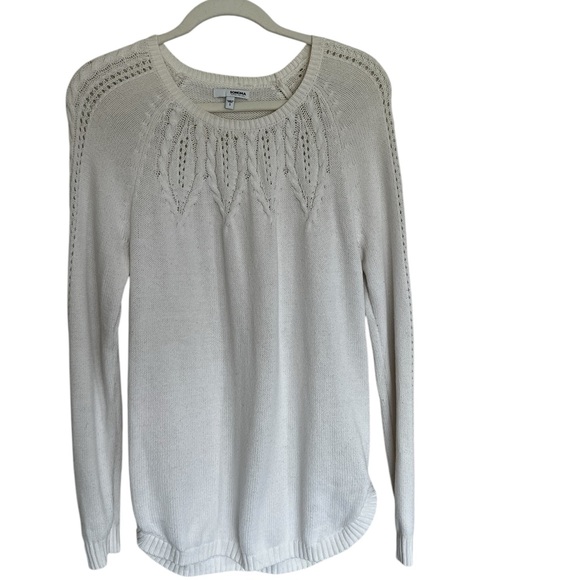 Sonoma Sweaters - Sonoma Cream Knit Sweater